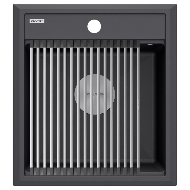 Кухонная мойка PAULMARK STEPIA 45 PM114651-AN (черный/антрацит)