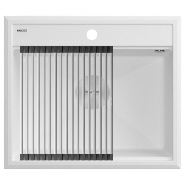 Кухонная мойка PAULMARK STEPIA 60 PM115951-WH (белый)
