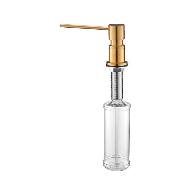 Дозатор для жидкого мыла PAULMARK KRAFT, D003-BG (золото/брашированное золото)