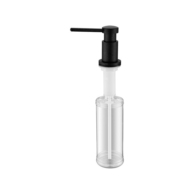 Дозатор для жидкого мыла PAULMARK BREVIT, D005-418 (черный/черный металлик)