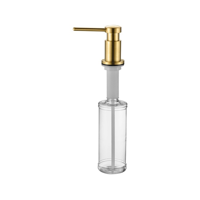 Дозатор для жидкого мыла PAULMARK BREVIT, D005-G (золото/брашированное золото)