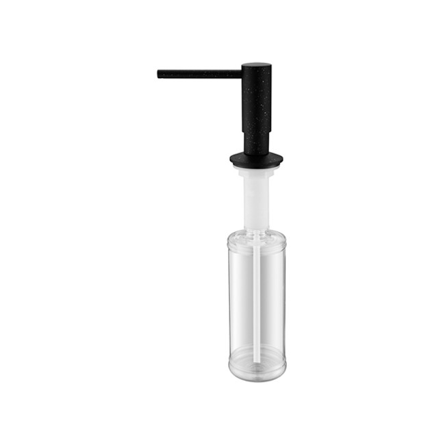 Дозатор для жидкого мыла PAULMARK DECUS, D004-418(BLM) (черный/черный металлик)