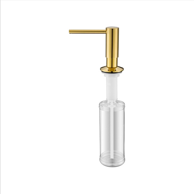 Дозатор для жидкого мыла PAULMARK DECUS, D004-G (золотой)