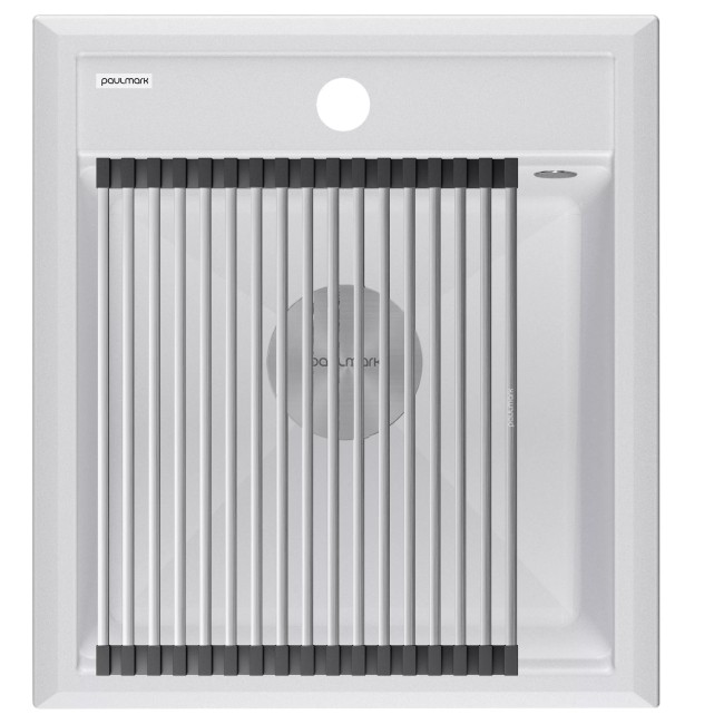 Кухонная мойка PAULMARK STEPIA 45 PM114651-WH (белый)