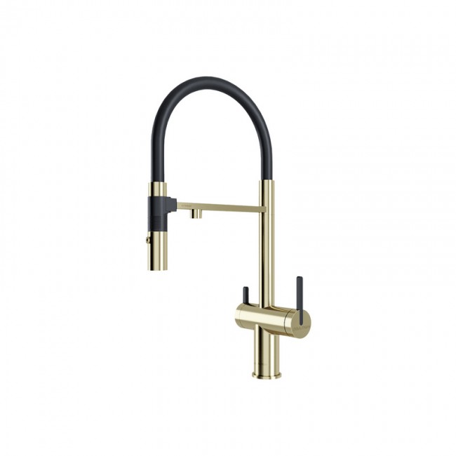 Смеситель PAULMARK GRAVITY Gr213888-LG (золото/светлое золото)