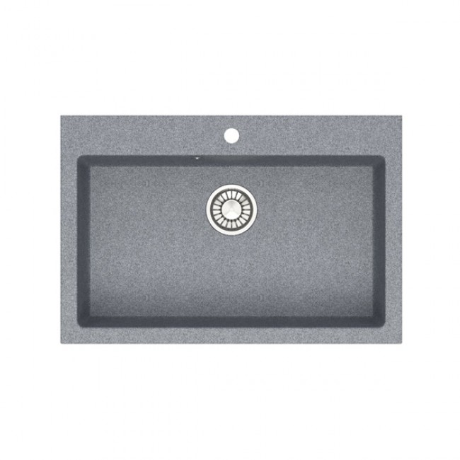 Мойка кухонная MARRBAXX Карельский камень МОДЕЛЬ 39/Q8 темно-серый