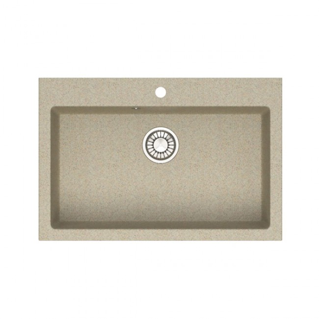 Мойка кухонная MARRBAXX Карельский камень МОДЕЛЬ 39/Q5 песочный