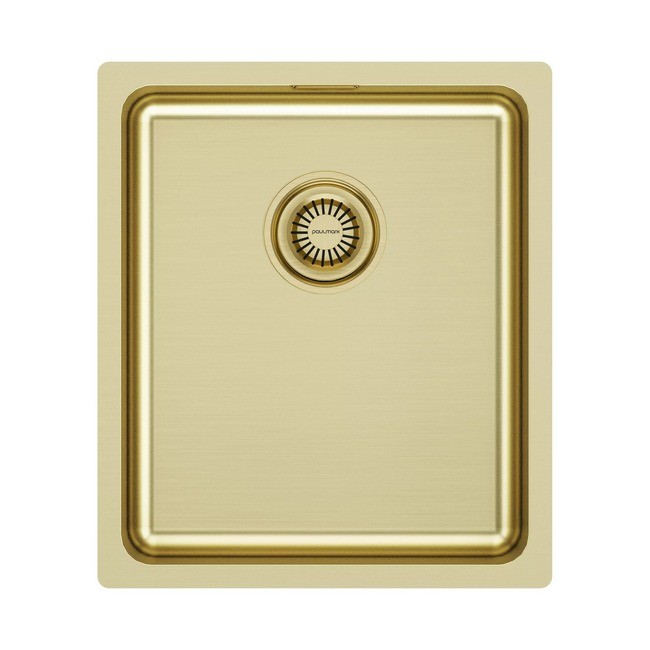 Кухонная мойка PAULMARK VISTA PM904438-LG (светлое золото)