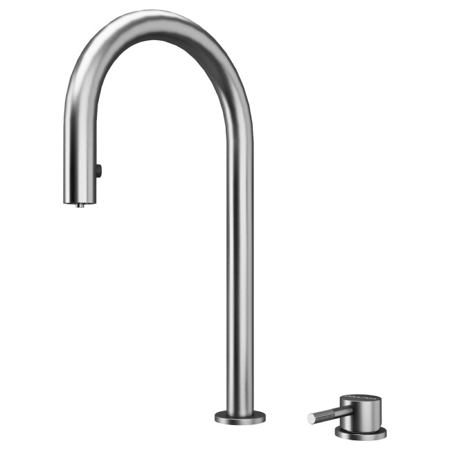 Смеситель PAULMARK ESTETICA Es218006-BS брашированная сталь