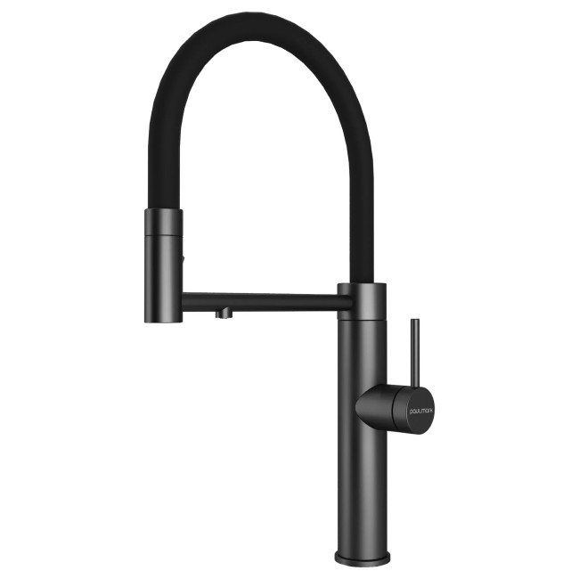 Смеситель PAULMARK GANYMEDE Ga213199-GM вороненая сталь