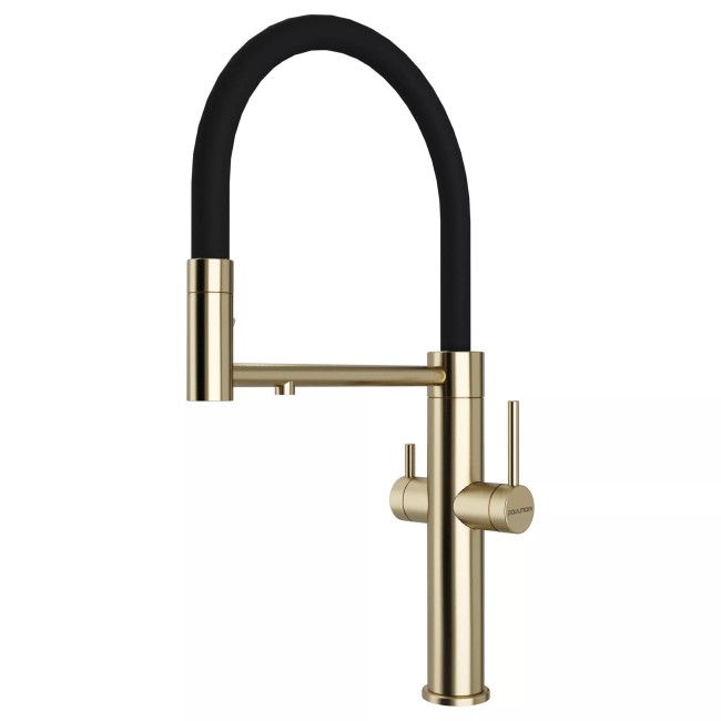 Смеситель PAULMARK NEXUS Ne213999-LG светлое золото