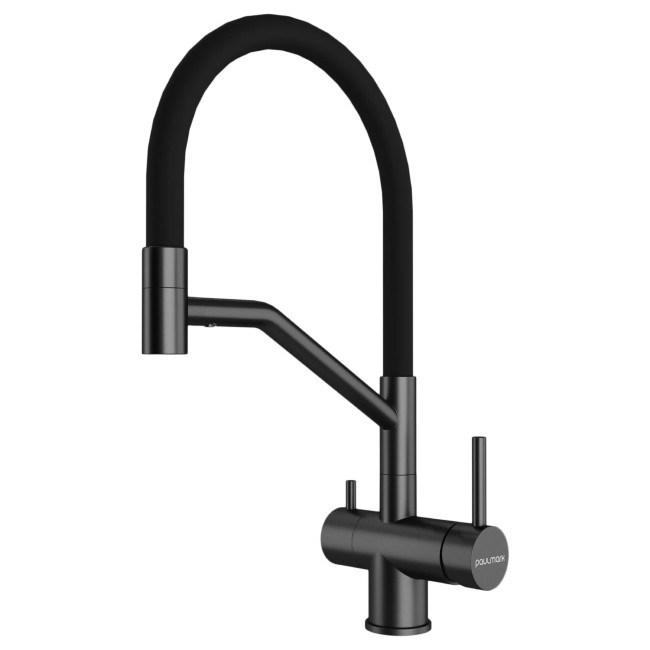 Смеситель PAULMARK RUBERT Ru213175-GM вороненая сталь