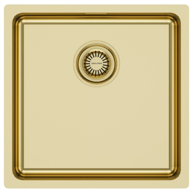 Кухонная мойка PAULMARK VISTA 44 UNI PM304444-LG (золото/светлое золото)