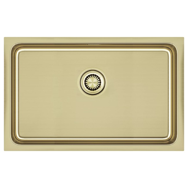 Кухонная мойка PAULMARK VISTA 74 UNI PM307444-LG (золото/светлое золото)