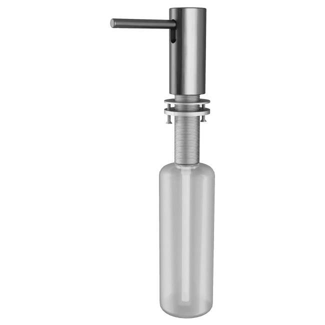Дозатор для жидкого мыла  PAULMARK STORK D006-BS (брашированная сталь)